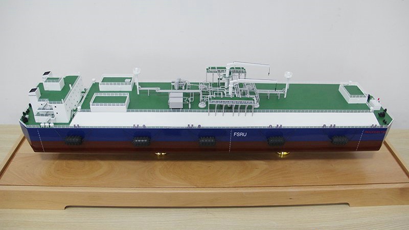 26,000M3 FRSU模型--浮式LNG儲存再氣化裝置--舟山太平