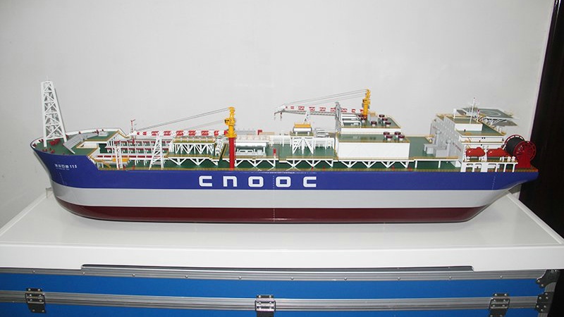 海洋石油115-FPSO-中海福陸重工有限公司--秀美模型