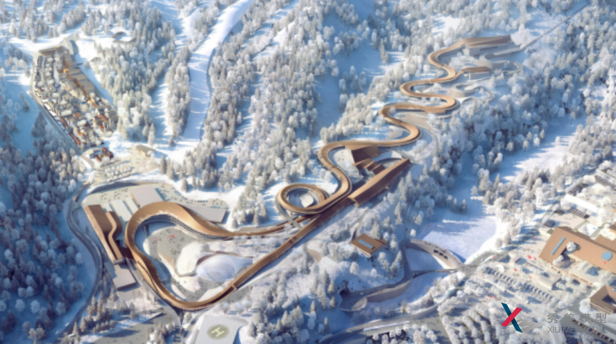 走進冬奧會——3D打印帶你了解我國首條雪車雪橇賽道